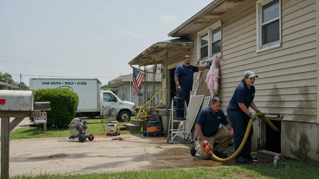 Water Damage Repair in New Franken, WI near me